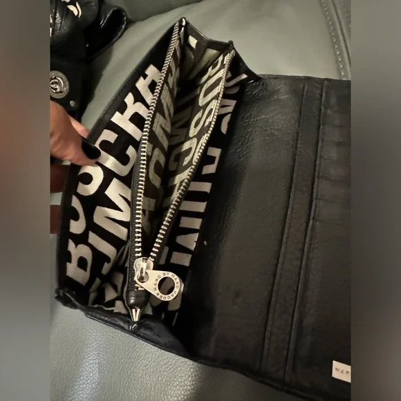 Marc Jacobs Black Satchel with Wallet - Picture 14 of 16